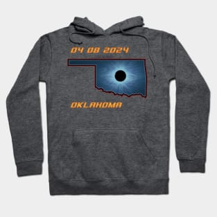 Oklahoma 2024 Total Solar Eclipse Hoodie